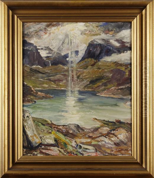 Figge Oil Painting by Carl Einar, Figge Fredriksson