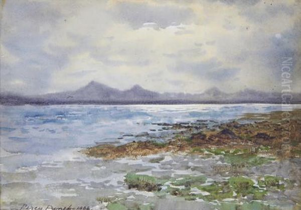 Strangford Lough; Morning At Hastings Oil Painting by William Percy French