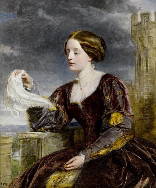 The Signal Oil Painting by William Powell Frith