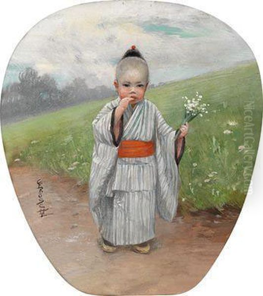 Kleiner Chinese Oil Painting by Carl Froschl