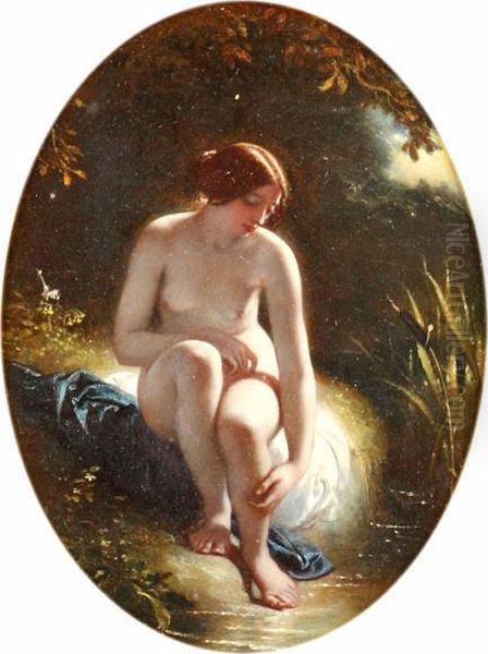 The Naiad Oil Painting by William Edward Frost