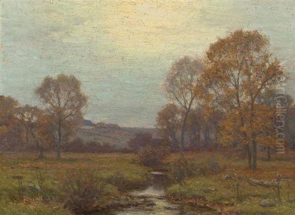 Autumn Glow Oil Painting by George Fuller