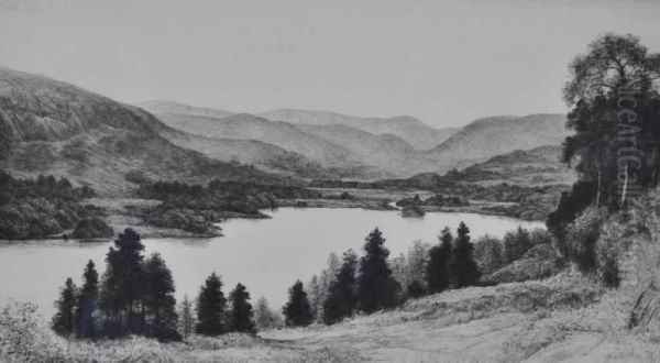 Ullswater Oil Painting by John Fullwood