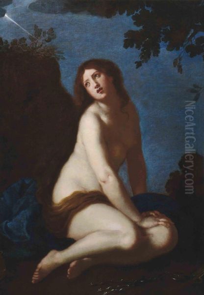 The Penitent Magdalen Oil Painting by Francesco Furini