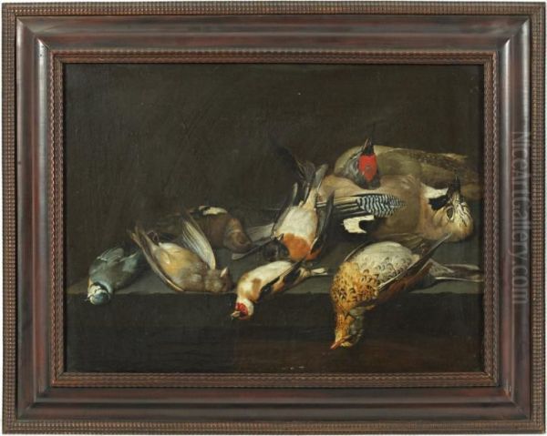 Nature Morte Au Gibier A Plumes Oil Painting by Jan Fyt