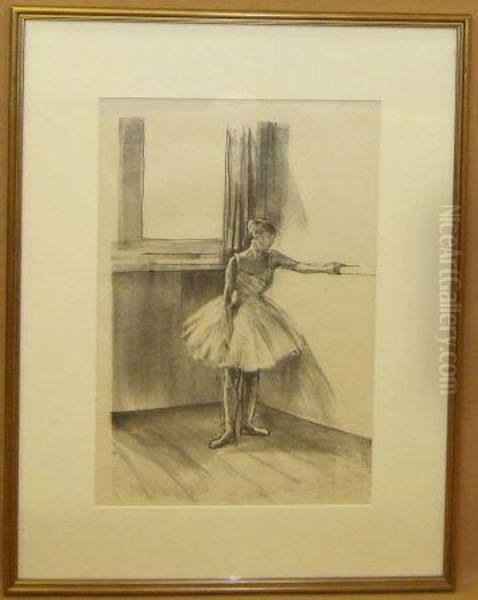 Adancer Oil Painting by Ethel Gabain