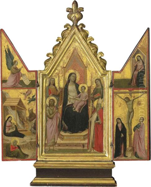 The Madonna And Child Oil Painting by Taddeo Gaddi