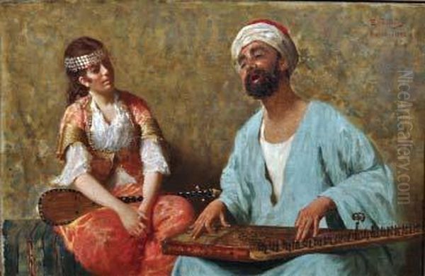 Canzone Araba Oil Painting by Eduardo Galli