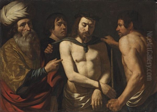 Ecce Homo Oil Painting by Giovanni Antonio Galli