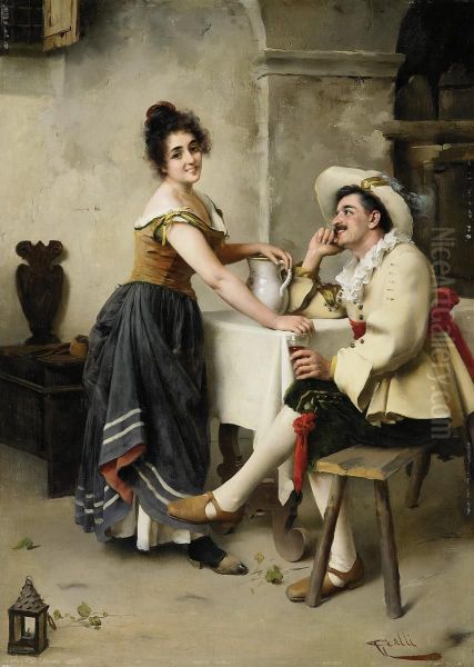 Gallant Scene by Giuseppe Galli