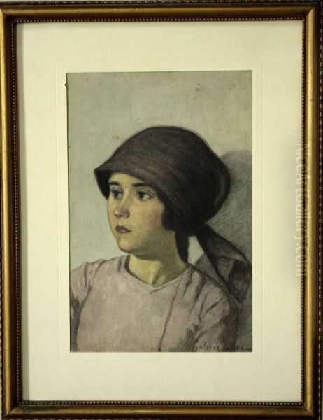 Joven Oil Painting by Francisco Galofre Oller