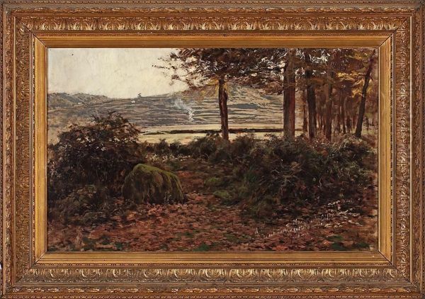 Paisaje Oil Painting by Enrique Galwey Y De Garcia