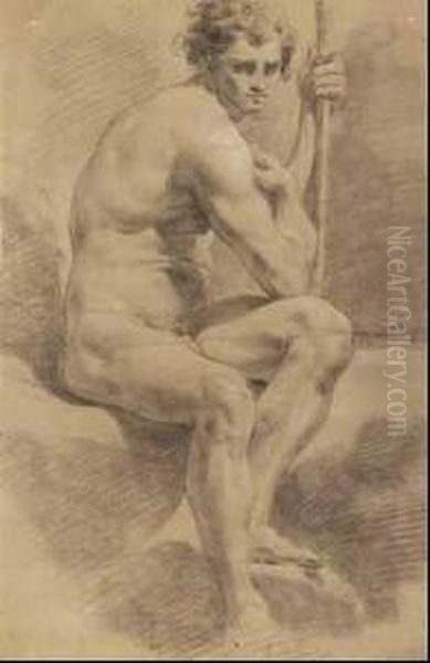 Studio Di Nudo Oil Painting by Mauro Gandolfi