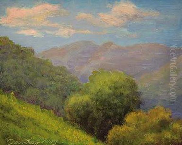 Pendientes Montseny Oil Painting by Elias Garcia