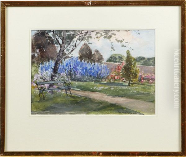 Hampton Court Oil Painting by Anna Gardell-Ericson