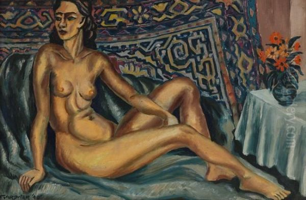 Nude Oil Painting by Fred Gardner