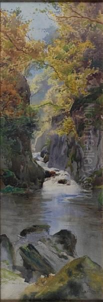 'the Fairy Glen' Oil Painting by Henry Garland