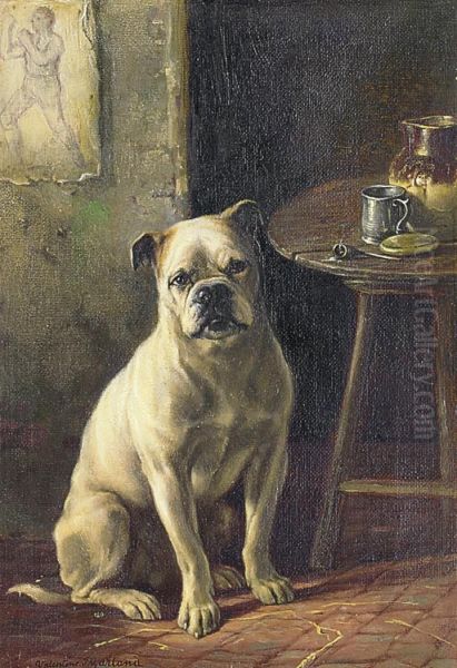 A Faithful Companion Oil Painting by Valentine Thomas Garland