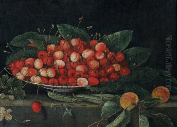 Nature Morte De Fruits Oil Painting by Francois Garnier