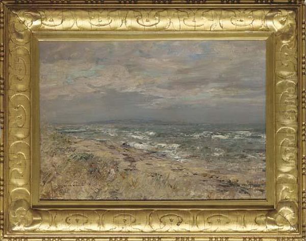 On The Shore Oil Painting by William Arthur Garrick