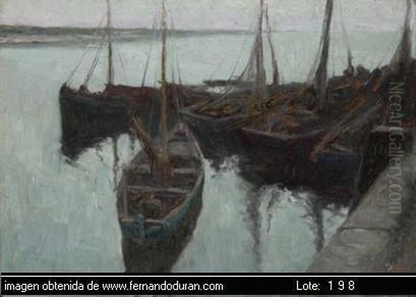 Obra Oil Painting by Jose Gartner De La Pena