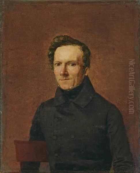 Portrait Balduin Wilhelm Beck Oil Painting by Eduard Gartner