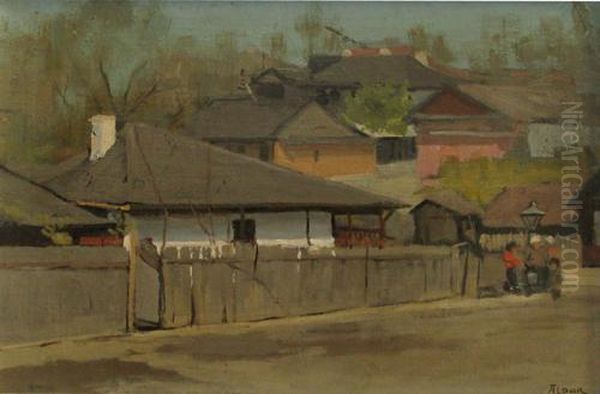 Peisaj Rural Oil Painting by Jean-Marie Gaspar