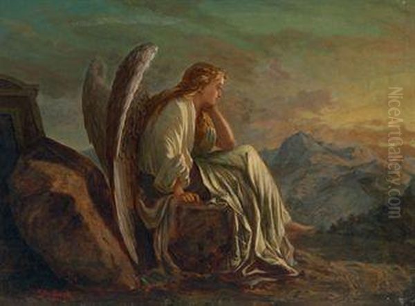 Angel Oil Painting by John Gast