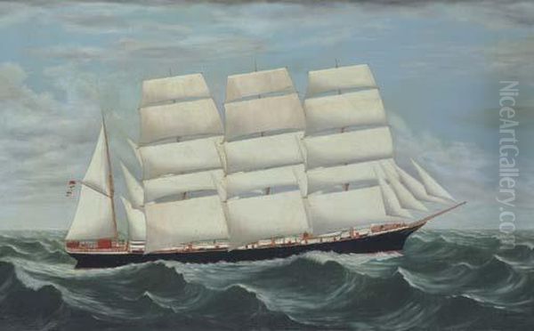 A Portrait Of The Snaicow Oil Painting by A. Gates