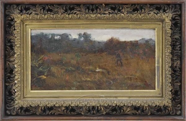 Birdhunting Oil Painting by Gilbert Gaul