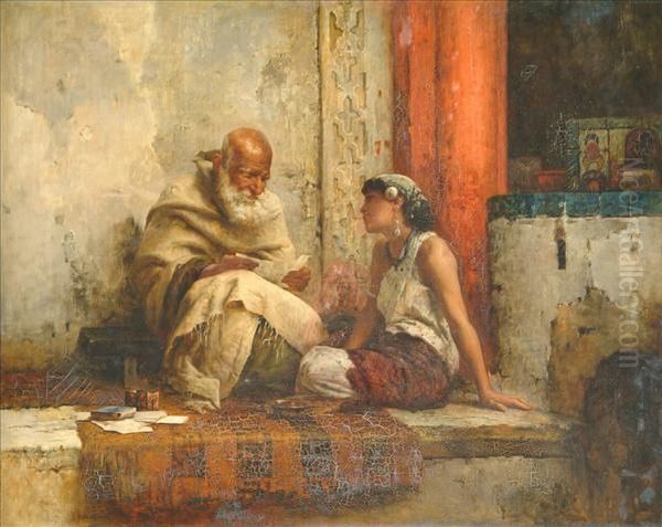 The Scribe Oil Painting by Robert Gavin