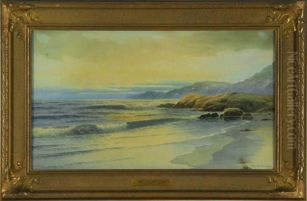 Sunset On The New England Coast Oil Painting by George Howell Gay