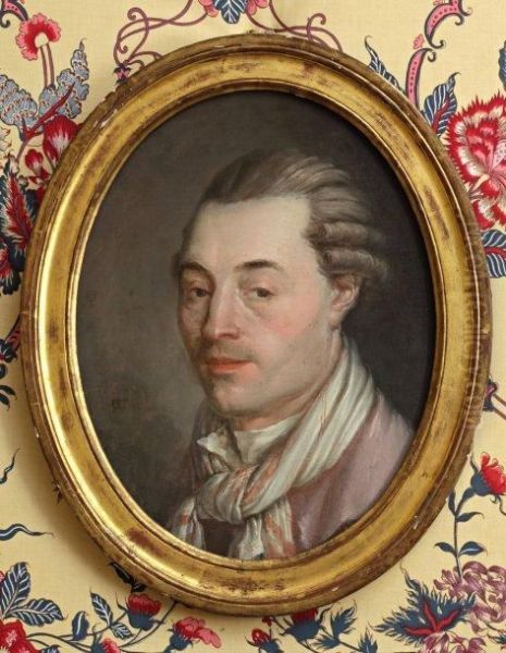 Portrait D'homme Oil Painting by Francois Valentin Gazard