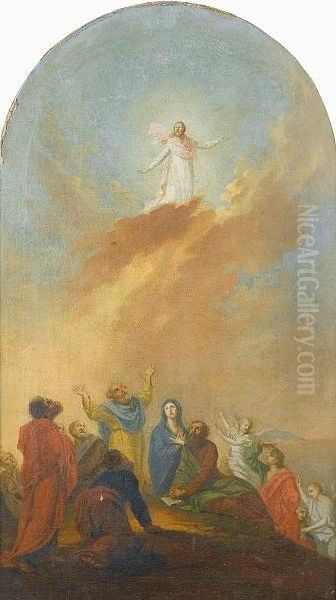 The Ascension Oil Painting by Conrad Geiger