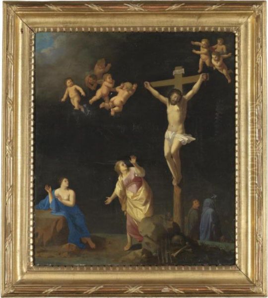 The Crucifixion Oil Painting by Toussaint Gelton