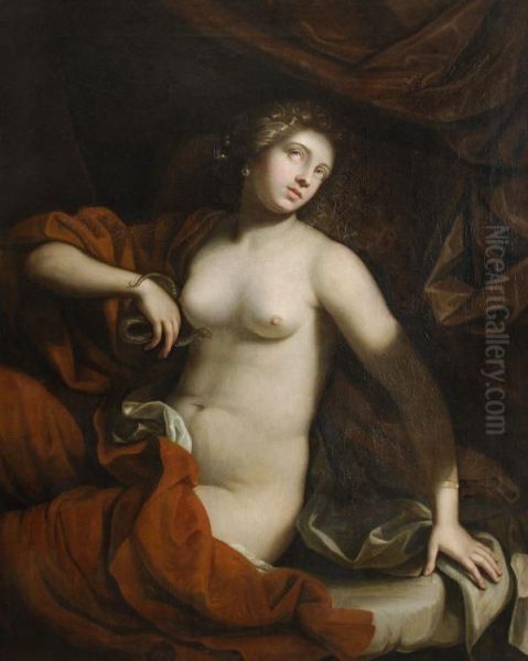 Cleopatra Oil Painting by Benedetto Gennari