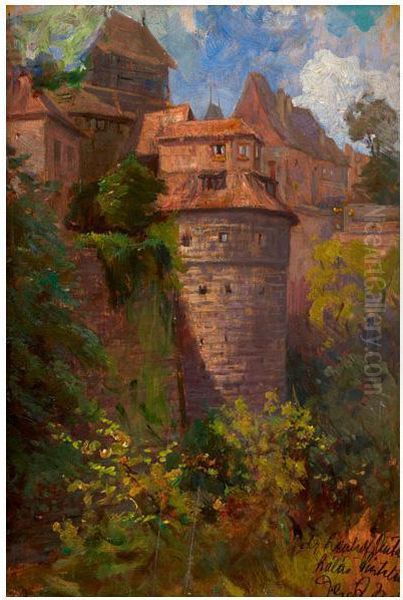 Torony Oil Painting by Imre Gergely