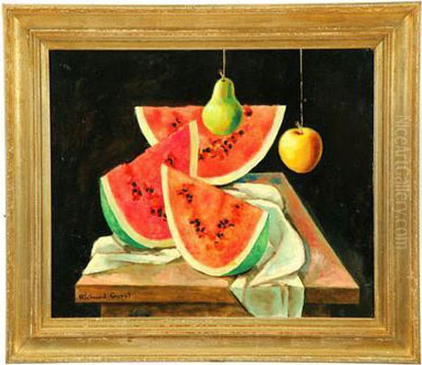 Still Life Oil Painting by Richard Gerstl