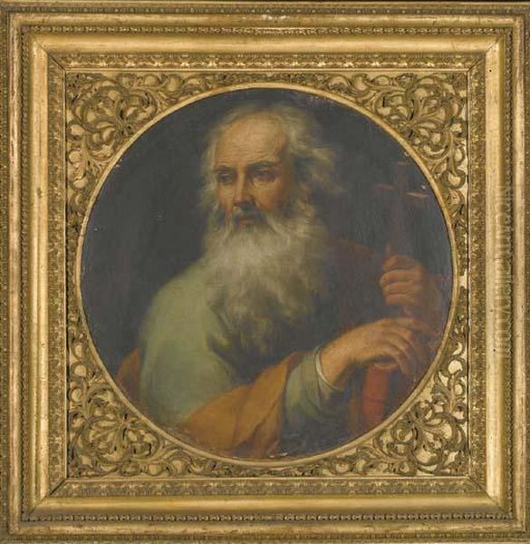 Saint Philippe Oil Painting by Giuseppe Ghezzi