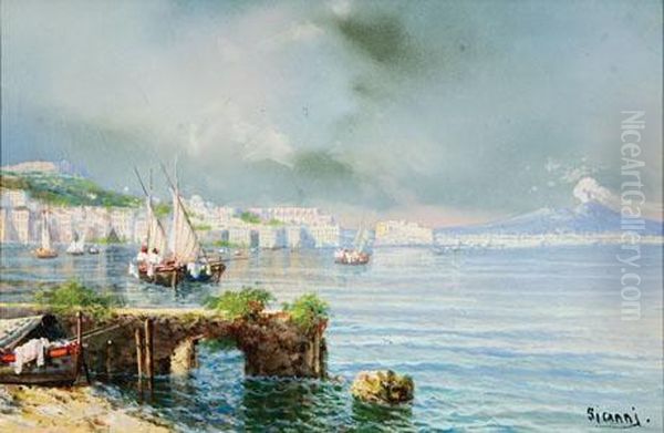 Napoli Oil Painting by Gian Gianni