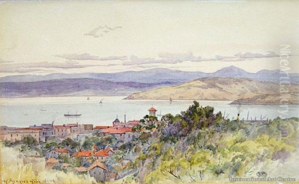 Lyttleton Oil Painting by William Menzies Gibb