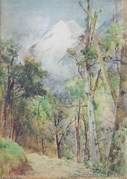 Mt Cook From Governor's Bush Oil Painting by William Menzies Gibb