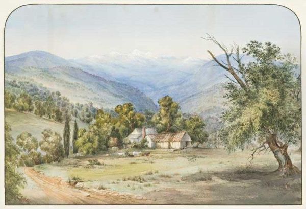 Landscape Oil Painting by Francis Blower Gibbes