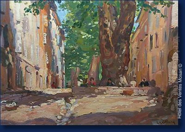 Place Enprovence Oil Painting by Leon Giffard