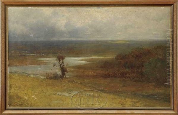 Panoramic Landscape Oil Painting by Robert Swain Gifford