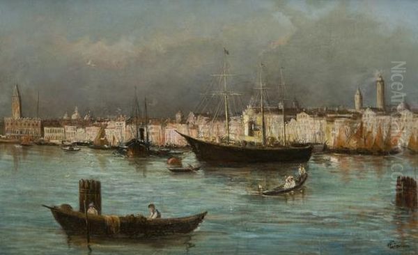 Venezia Oil Painting by Eugenio Gignous