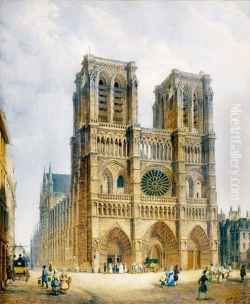 Cathedrale Oil Painting by Carlo Gilio