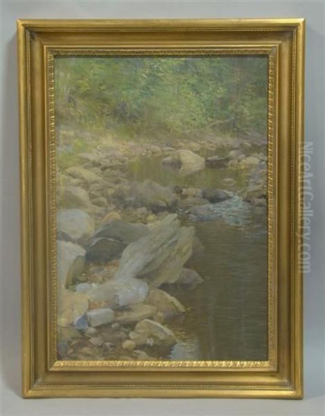 Rock Creek Park Oil Painting by Delancey Walker Gill