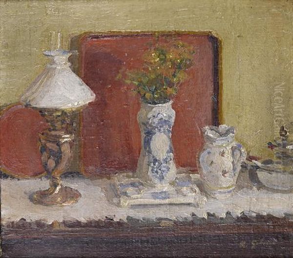 Still Life Oil Painting by Harold Gilman