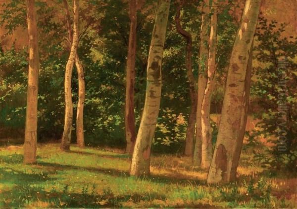 Primavera Nel Bosco Oil Painting by Francesco Gioli